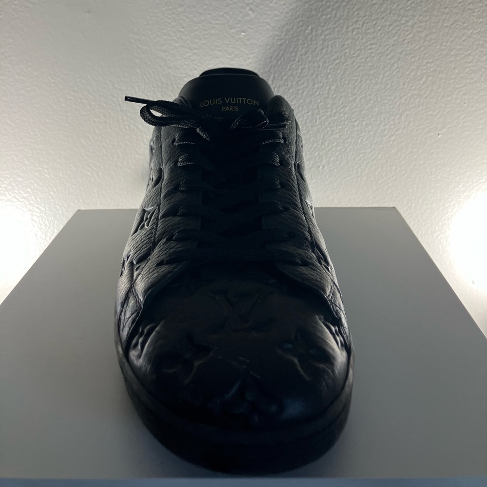 LOUIS VUITTON Luxembourg Sneakers 'Black' - Picture 2 of 6